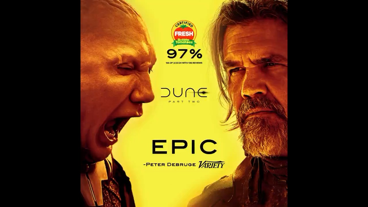 Don’t miss the cinematic spectacle that is 