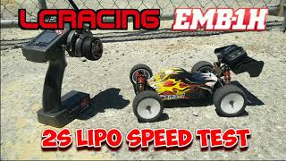 LC RACING EMB 1H Brushless 2S Lipo Speed Run