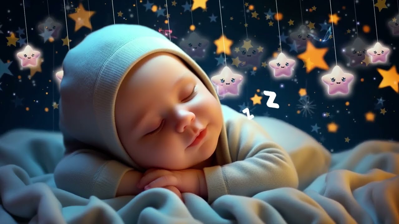 Beat Insomnia in 3 Minutes 💤 Baby Sleep Music | Mozart & Brahms Lullabies for Sweet Dreams