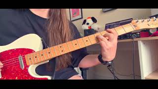 Freakin' Out - Dexter and The Moonrocks Guitar Cover WITH TABS (Rhythm and Lead)