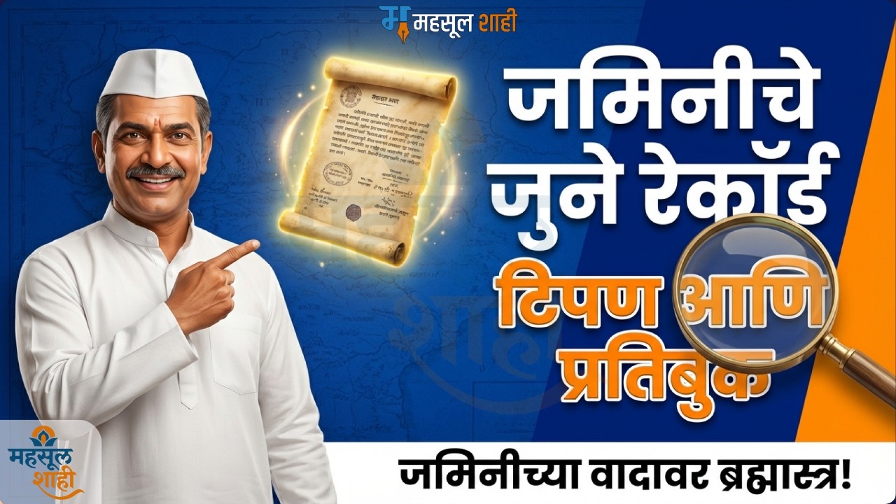 टिपण बुक आणि प्रति बुकचे रहस्य उघड! ⚖️ जुनी नोंद कशी सोडवते जमिनीचे वाद? 🔥| MahsulShahi