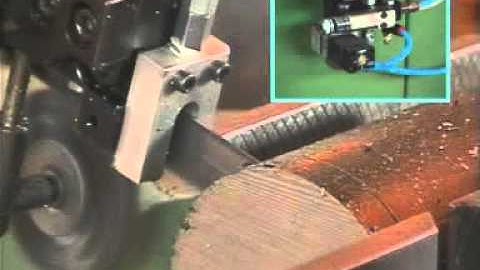 Bandsaw machine - MINIMAL LUBRICATION