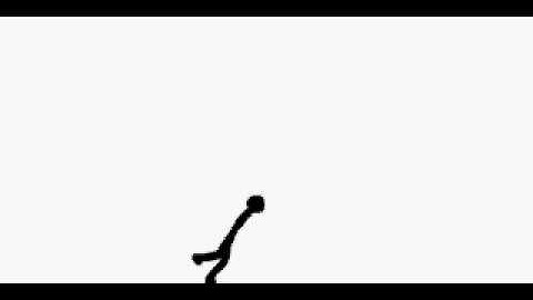 First FLASH animation - Stickman kick