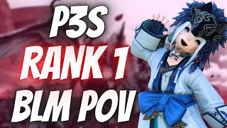 Ffxiv - P3S 832 Rank 1 Blm Pov 9,912.6 Rdps 10,685.3 Adps