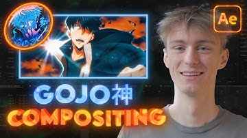 Compositing like GOJO神 | Ae Beginner Tutorial