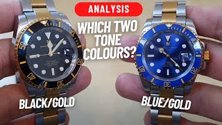 WHICH TWO TONE WATCH? BLACK/GOLD OR BLUE/GOLD? screenshot 4
