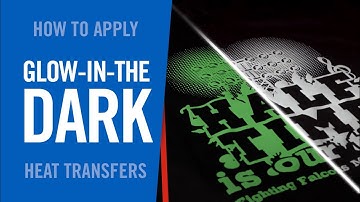 How To Apply Glow-In-The-Dark Screen Printed Heat Transfers