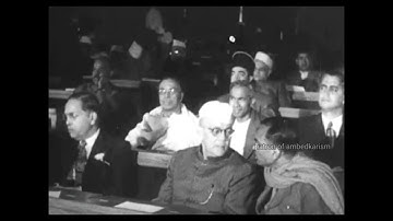 Dr. Babasaheb Ambedkar Original Speech | Constituent Assembly |