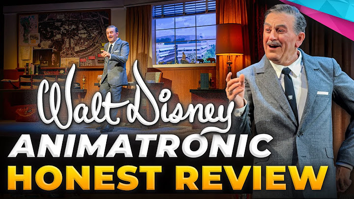 IN-PERSON REVIEW of Walt Disney ANIMATRONIC at Disneyland - Disney News