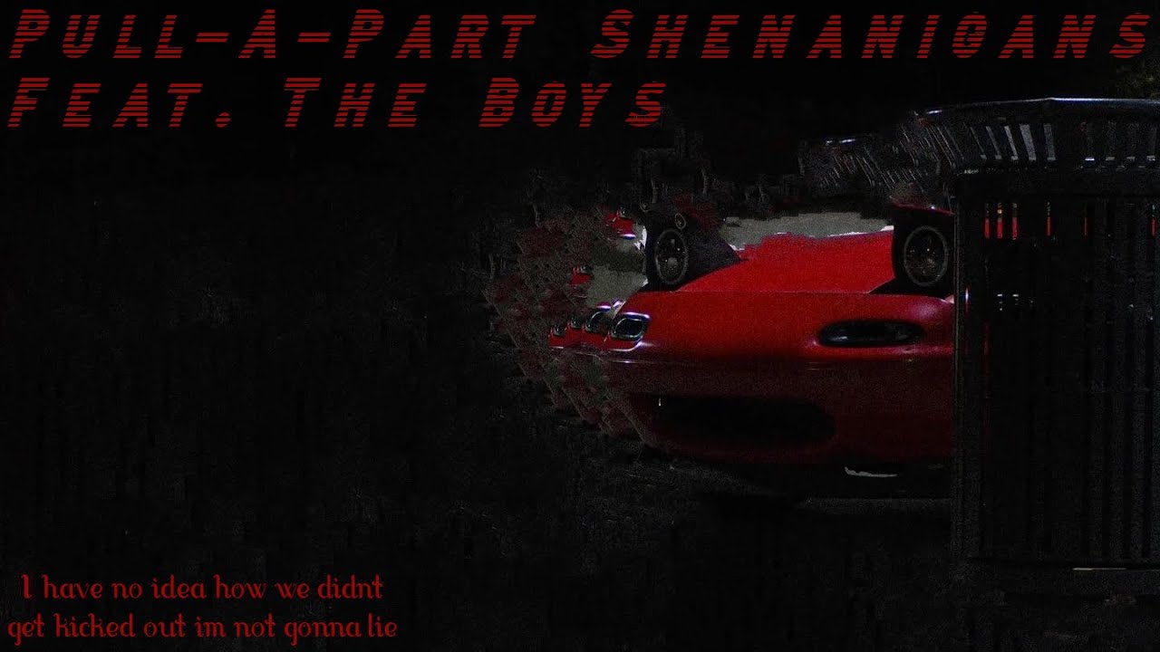 The Boys Go To Pull-A-Part