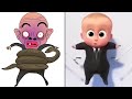 Baby Boss Dance Monkey Drawing Meme | Funny Cartoon Boss Baby