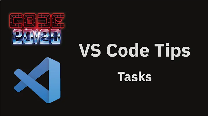 VS Code tips — Building and running scripts with tasks