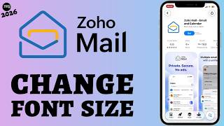How to Change Font Size in the Zoho Mail Desktop App (2026 Guide)?