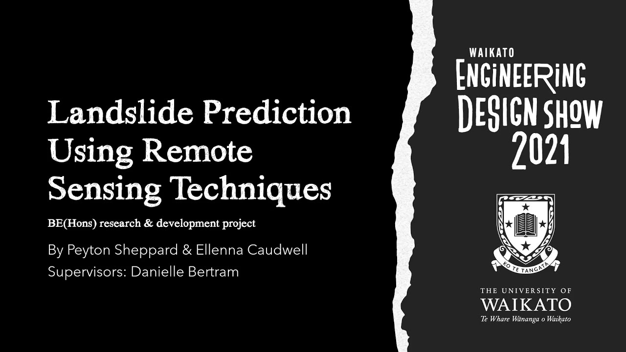 Landslide Prediction Using Remote Sensing Techniques
