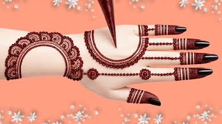 Very Easy Beautiful Mehndi Design Mehandi Ka New Design Mehndi Designs For Hands Bridal Mehndi