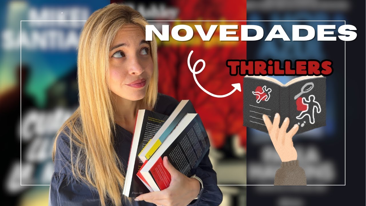 NOVEDADES de Novela Negra y thriller perfectos para leer YA