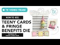 How to Create Tiny Cards + Paper Tassels ft. Teeny Cards &amp; Fringe Benefits | @cloudycoraldesigns