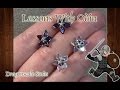 Beaded Dragonscale Earring Studs Jewelry Tutorial - Lessons With Odin