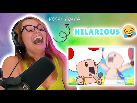 VOCAL COACH Reacts to 'Toad Sings Chandelier'