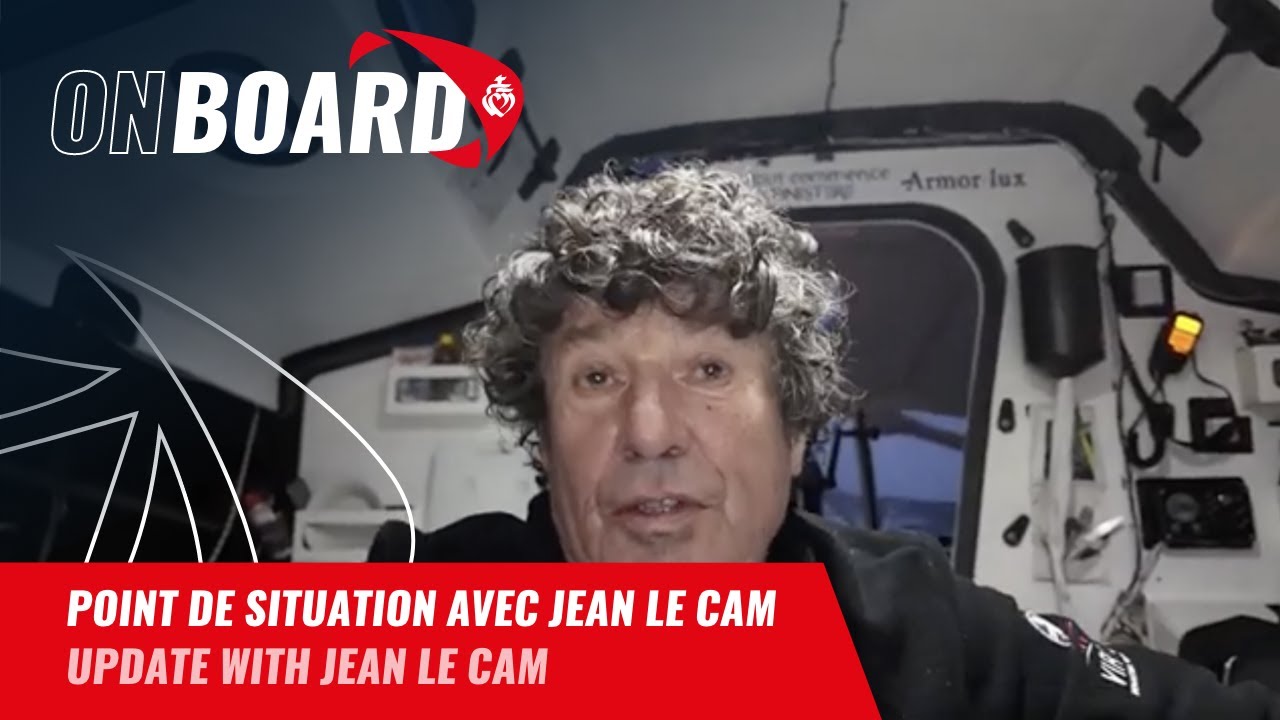 ⁣Point de situation avec Jean Le Cam | Vendée Globe 2024