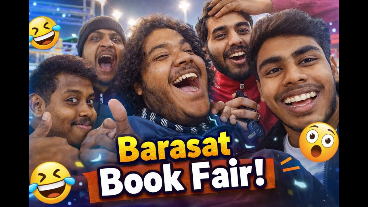 Full Moj Masti With Friends..🫂🤣..|| Barasat Book Fair 2026||