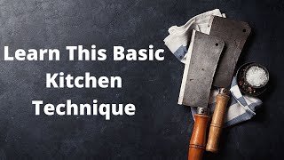 Basic Knife Skills 101.
