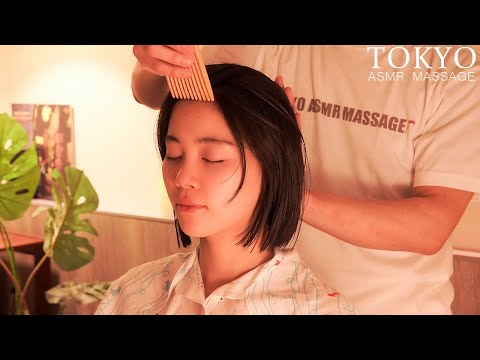 ASMR 眠りを誘う落ち着くドライヘッドマッサージ | リクエストにお応えして