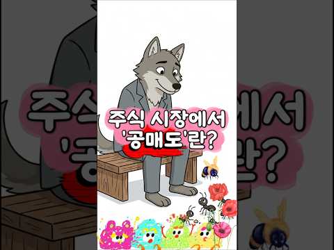 주식 없이 주식을 팔아서 돈을 번다고? 늑대의 공매도 마법 🐺#공매도 #주식투자 #주식기초 #주식초보 #세력 #개미투자자 #마인드셋 #경제교육 #멘탈관리 #재테크기초 #주식용어