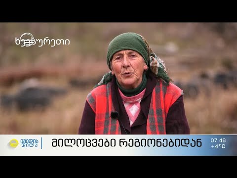 საახალწლო მილოცვები საქართველოს სხვადასხვა კუთხიდან ჩვენს მაყურებელს!