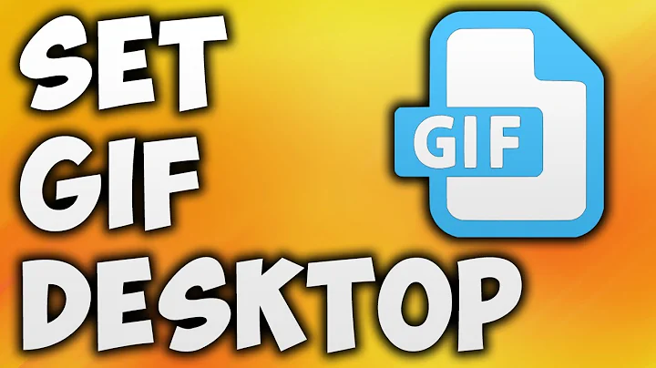 How to Set GIF as Wallpaper Windows 10 - Live Animated Desktop Background Software for PC
