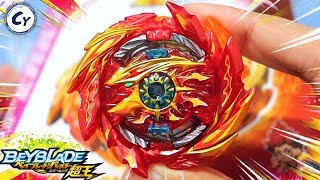 UNBOXING SUPER HYPERION .XC 1A BEYBLADE BURST SPARKING SUPER KING SHy.Xc 1A