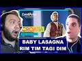 Baby lasagna  rim tim tagi dim  croatia   first semifinal  eurovision 2024  t paul reacts