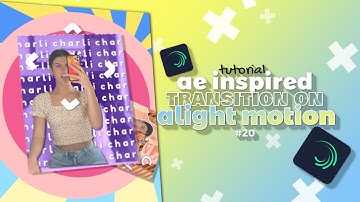ae inspired transition on alight motion #20 | alight motion tutorial