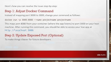 Getting Your Vue App Running with Docker: Troubleshooting Port Issues