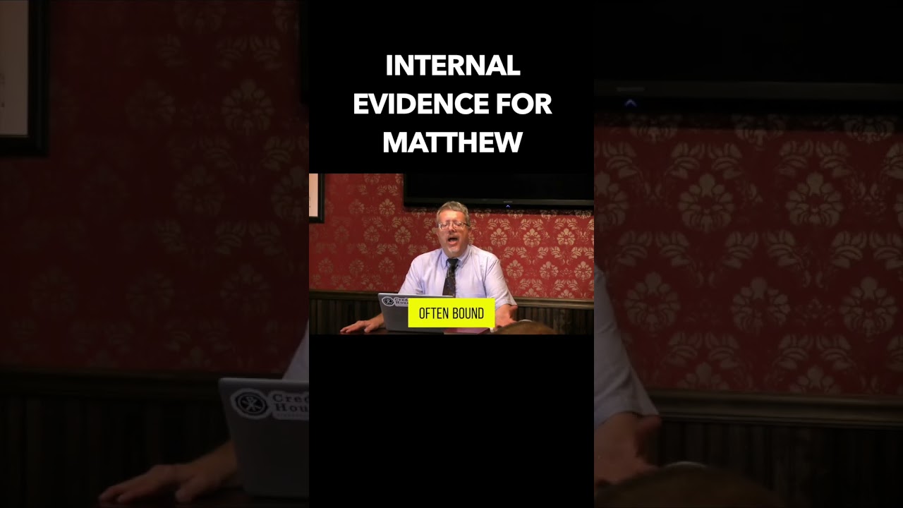 Internal evidence for the Book of Matthew 