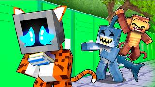 FIRST DAY in Animal School in Minecraft!