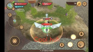 Dragon Sim - All 4 Elements Spam Attack Script