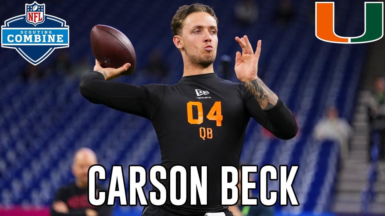 Carson Beck Workout at NFL Scouting Combine | 2026 NFL Draft