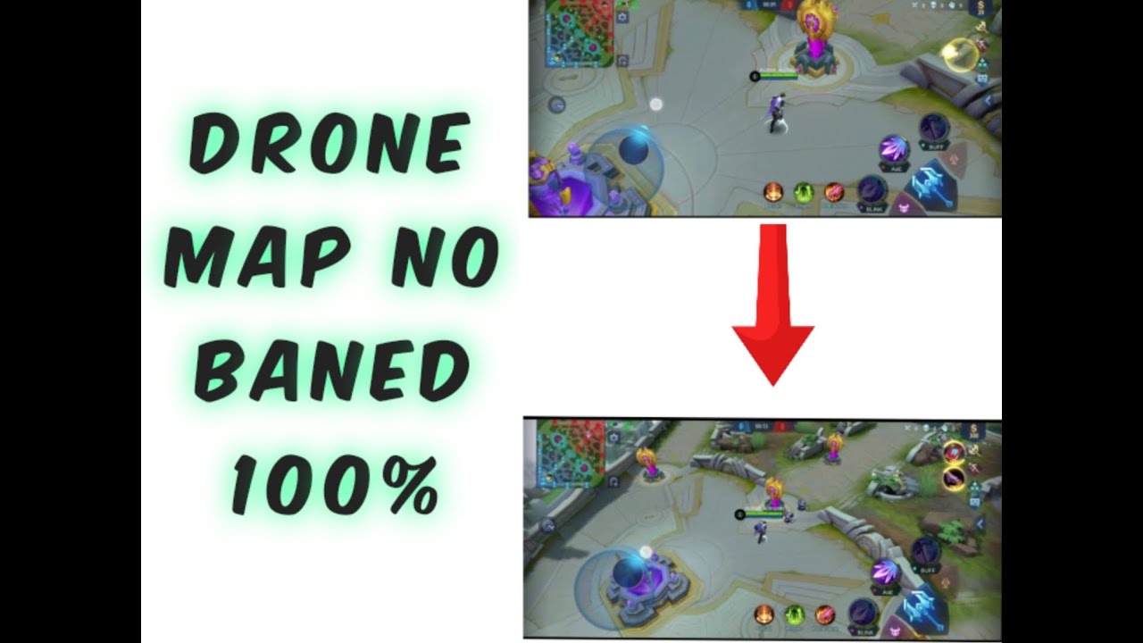 SCRIPT DRONE MAP NO BANED MLBB - YouTube