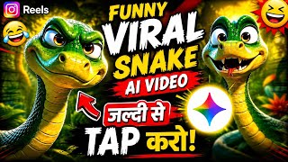 funny snake ai video kaise banaye | funny ai snake video editing | viral ai snake videokaise banaye screenshot 2