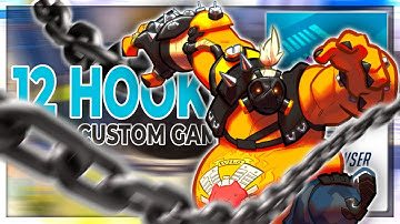Roadhog 12 Hooks CUSTOM GAME | OVERWATCH [4K]