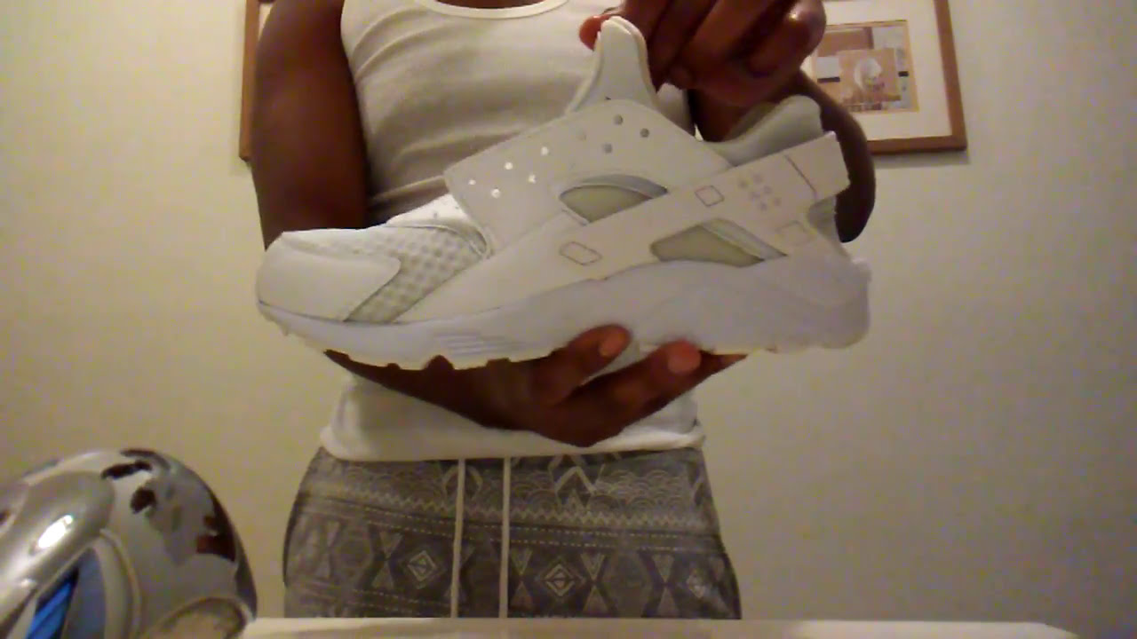 How to clean "nike huarache white" results pt.2 YouTube
