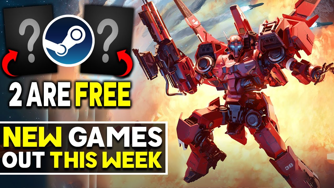 2 NEW FREE STEAM GAMES - HUGE NEW STEAM GAME RELEASES THIS WEEK! - YouTube