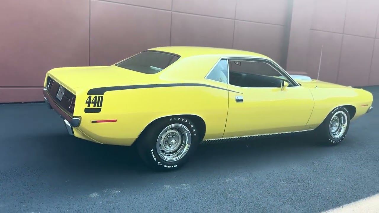 1970 Plymouth ‘Cuda 440 Start-Up and Driving
