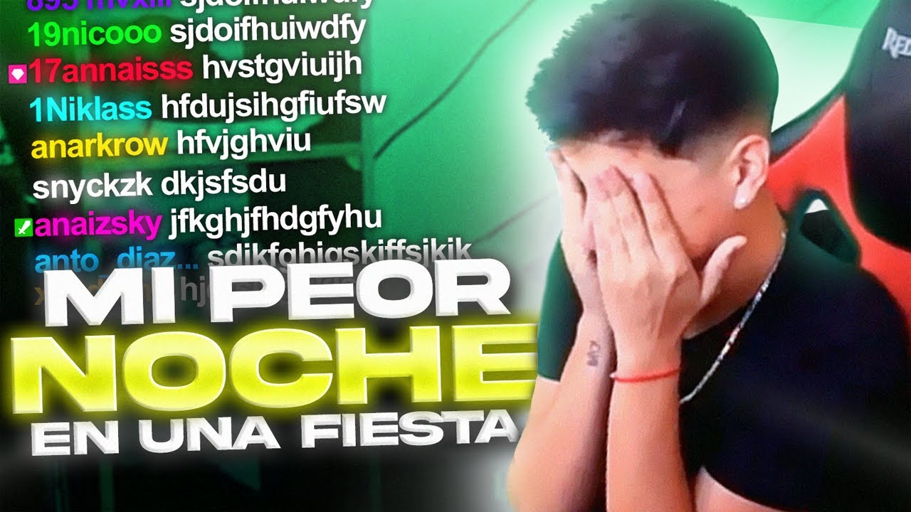 MI PEOR NOCHE EN UNA FIESTA | ANECDOTA