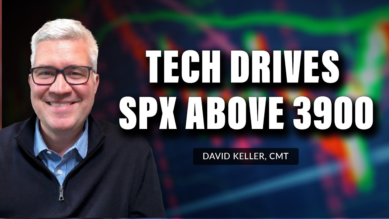 Tech Drives SPX Above 3900 | David Keller, CMT | The Final Bar (10.28.22)