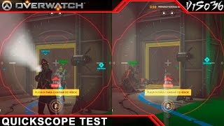 Overwatch | Widowmaker QuickScope Test