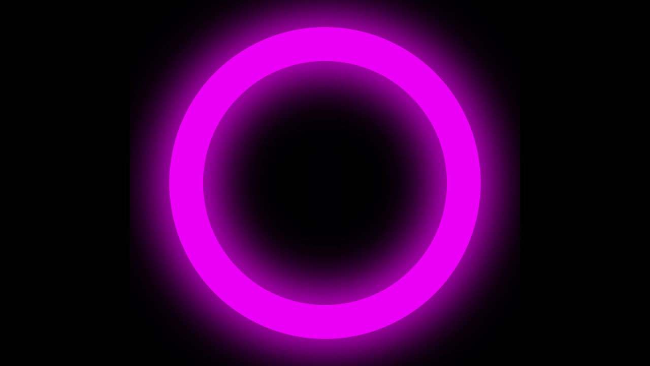 Pink Screen Circle Ring Light Effect [1 Hour] - YouTube