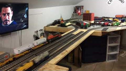 (Update) First Train Run on New Layout (o54 loop)