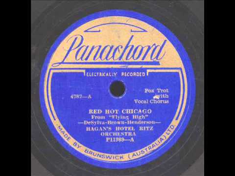 Red Hot Chicago : Hagan's Ritz Hotel Orchestra